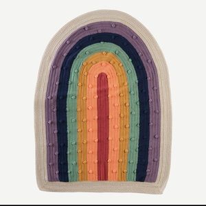 Kate Quinn Crochet Rainbow Blanket